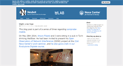 Desktop Screenshot of neubot.org